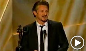 Sean Penn Wins SAG Award for Milk
