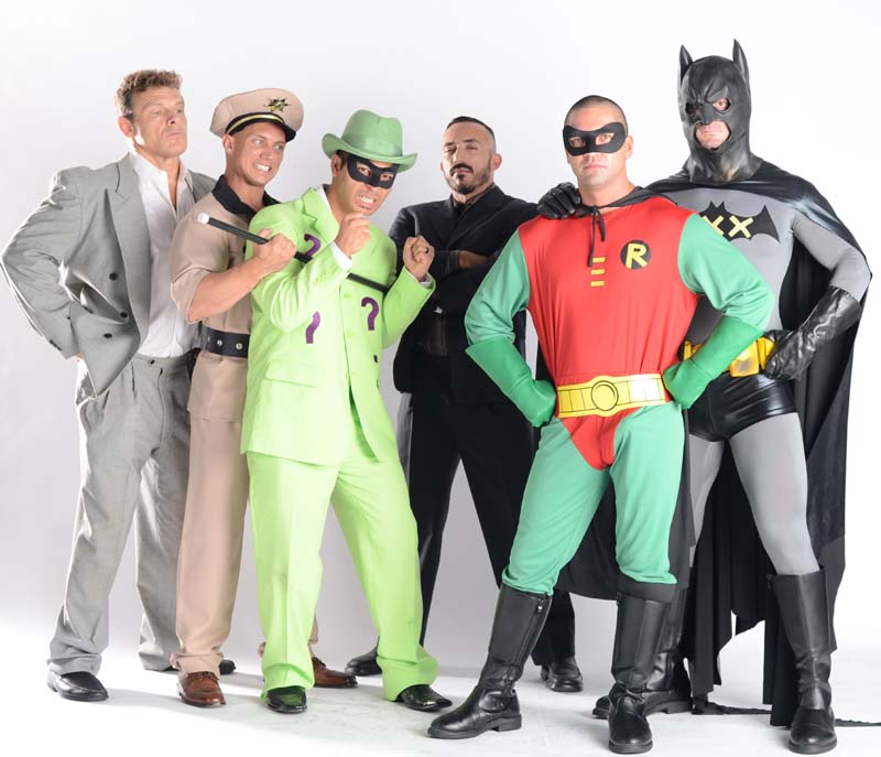 Gay Hero Costume Porn - Here's a preview of an upcoming XXX parody called Batman and Robin, which  features the most random cast in the history of gay porn.