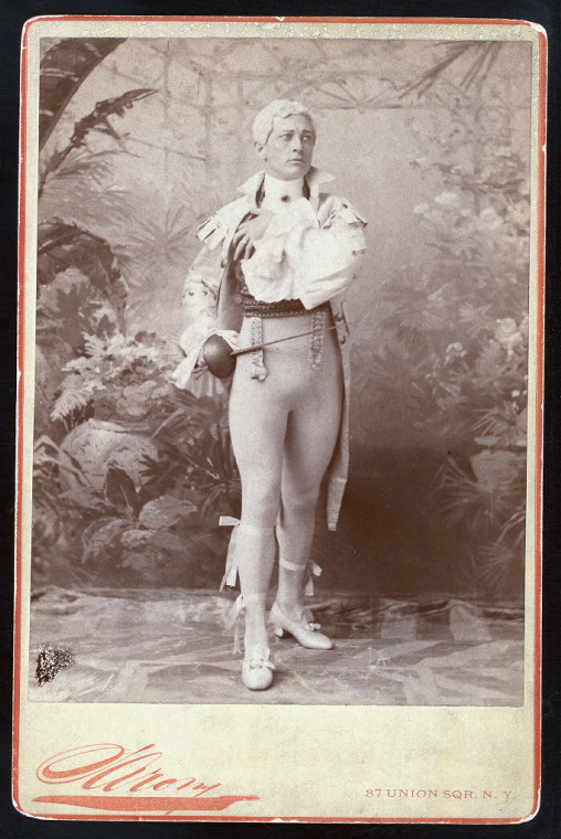 Henry Dixey, America's first male burlesque star.