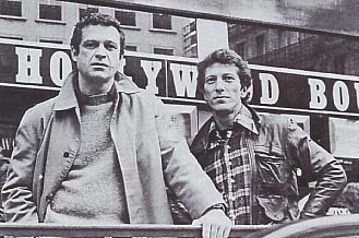 Jack Deveau (left) with Alvarez ca. 1975.
