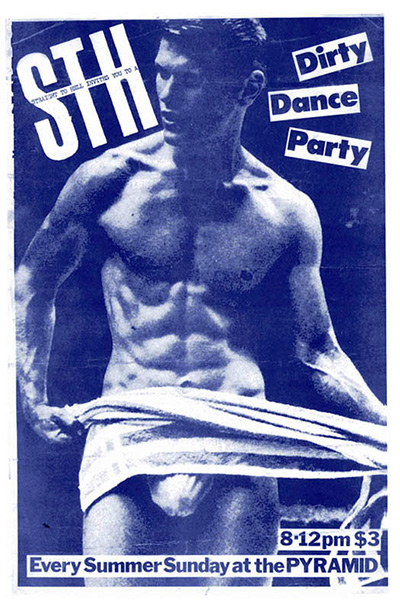 A vintage party poster.