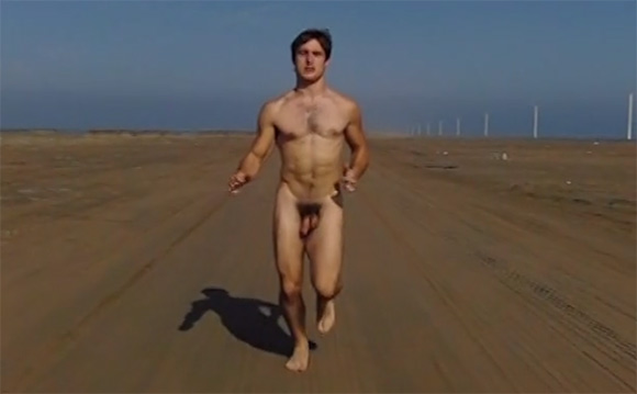 Men Running Nude 26