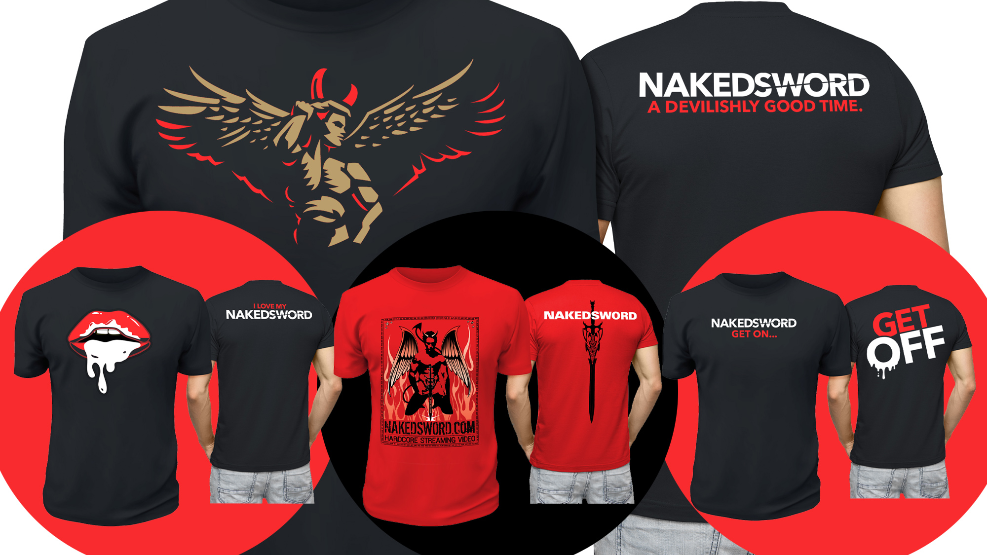 Vote For Your Favorite Nakedsword Th Anniversary T Shirt Design