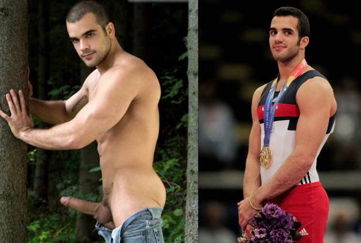 Separated At Birth For Reals Olympic Gymnast Danell Leyva Gay Porn Star Damien Crosse