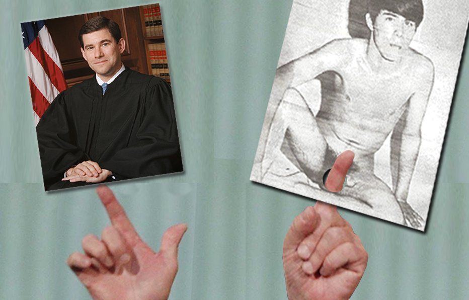 932px x 596px - Naked Justice: SCOTUS Pick's Alleged Gay Porn Past - The Sword