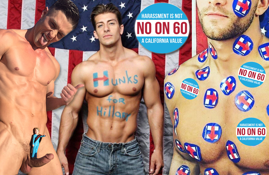 2016 Gay New Porn Stars - Gay Porn Stars At The Polls: It's Time To Fucking Vote - TheSword.com