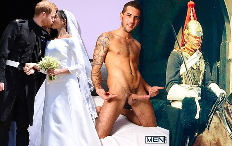 745px x 470px - Dan Broughton: Royal Wedding Soldier & Gay Porn Star - The Sword