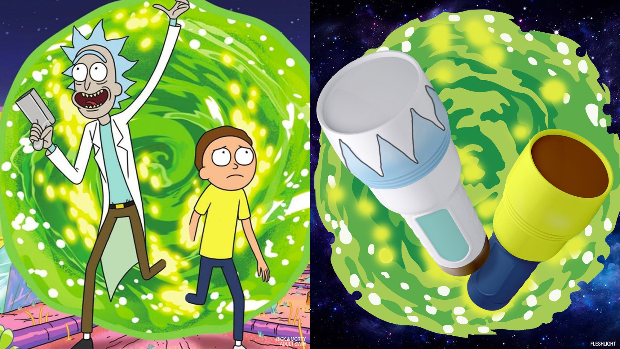 RICK AND MORTY FLESHLIGHT