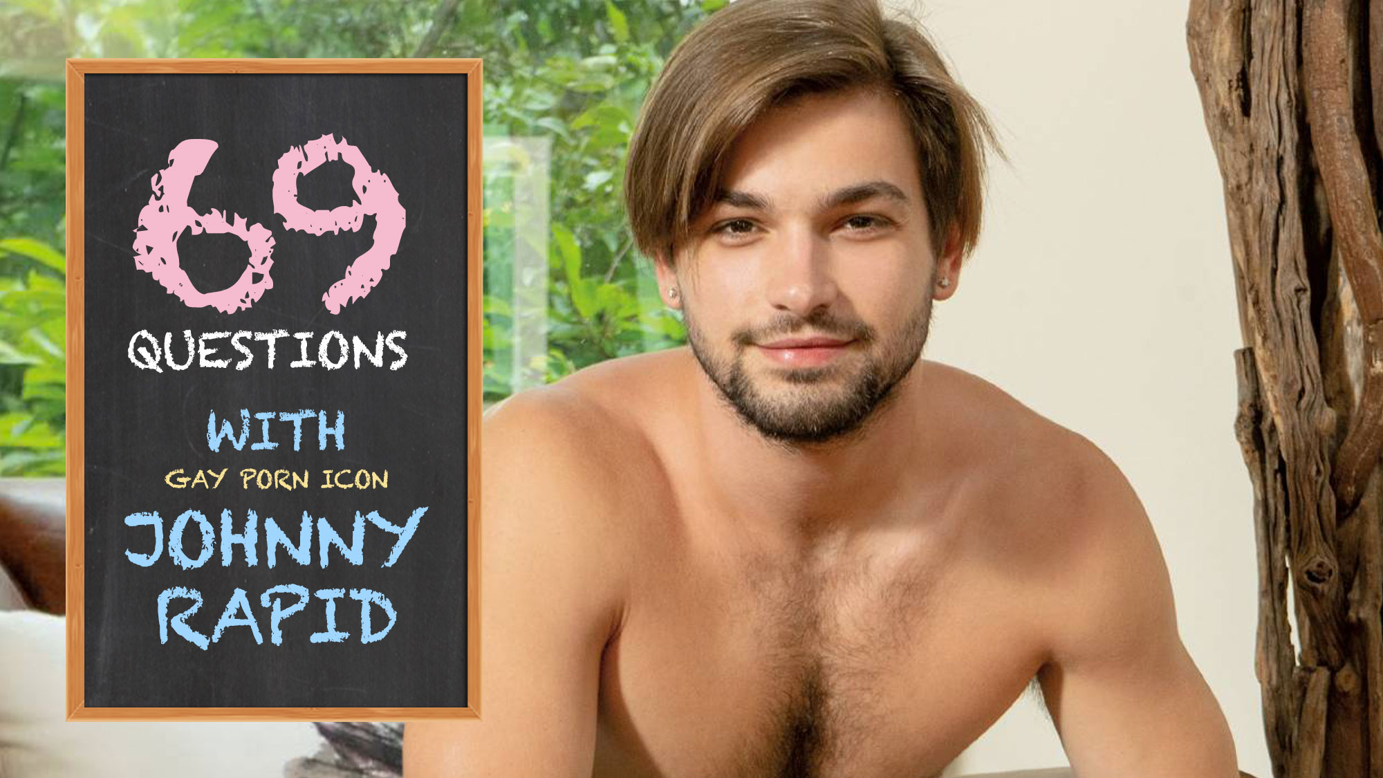 Johnny Rapid Gay Porn Star - Exclusive: 69 Questions with Johnny Rapid - TheSword.com
