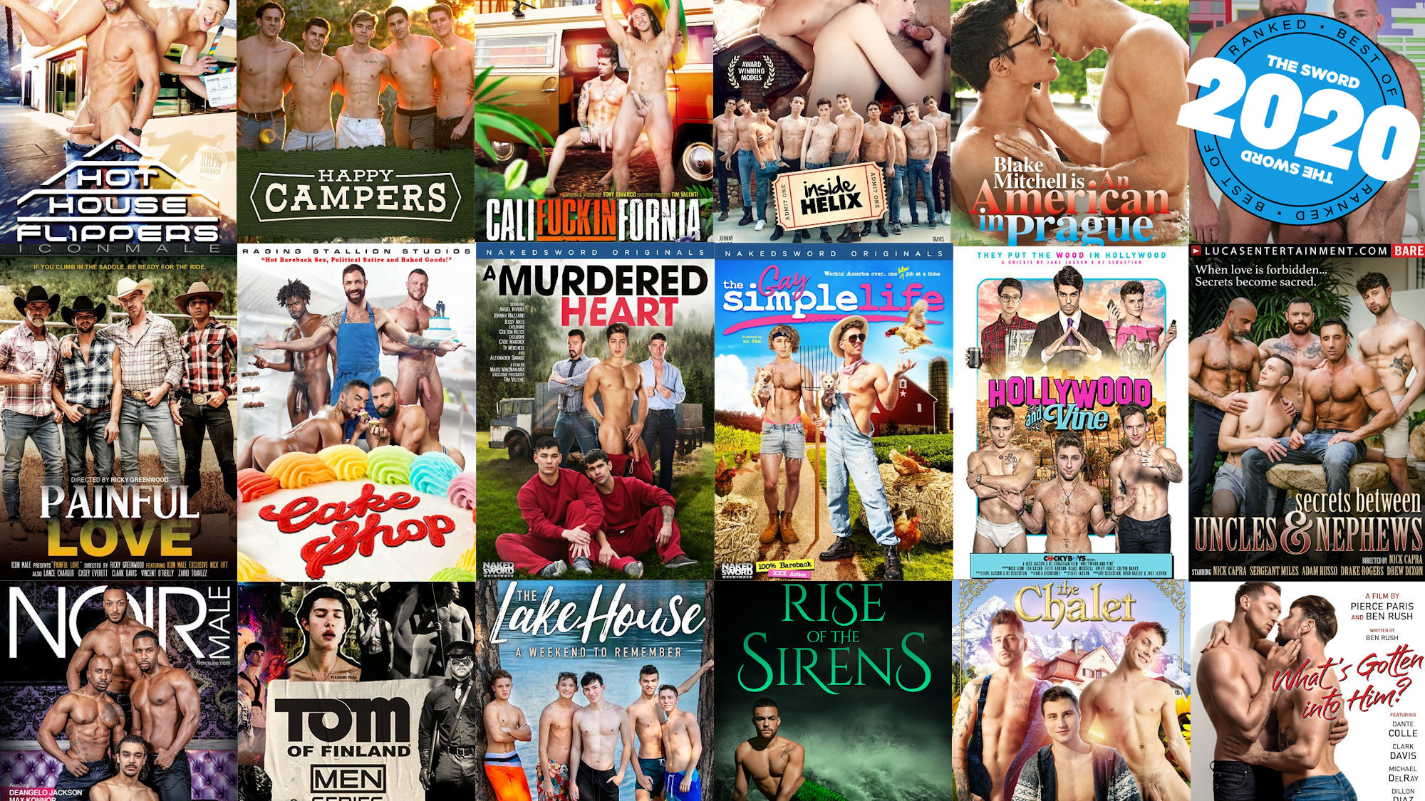2000px x 1125px - Top 20 Must-See Gay Porn Movies of 2020 (And the Best Scene from Each One!)  - TheSword.com